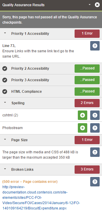 INline QA