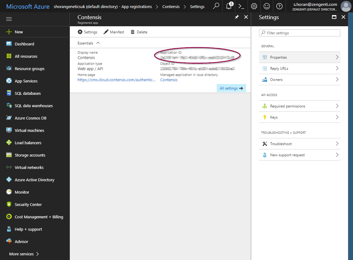 15 - Settings - Application ID