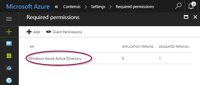 9 - Select Windows Azure AD
