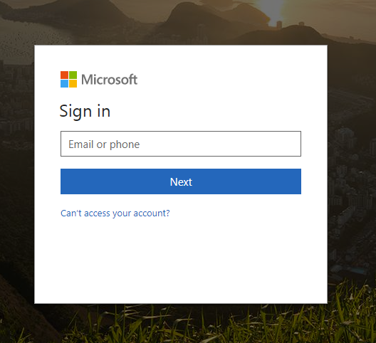 Azure AD Login